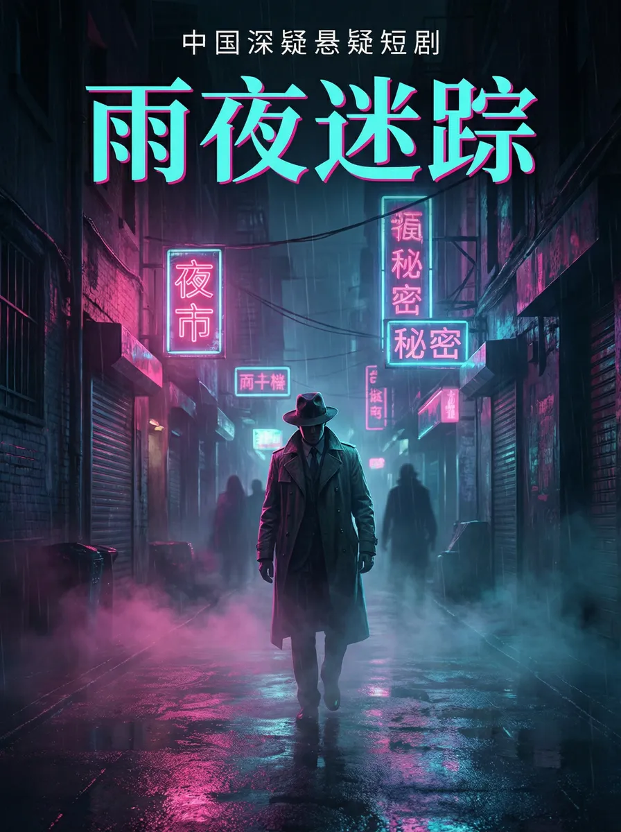 暖暖日本手机免费观看 悬疑追踪短剧 - 雨夜迷踪海报